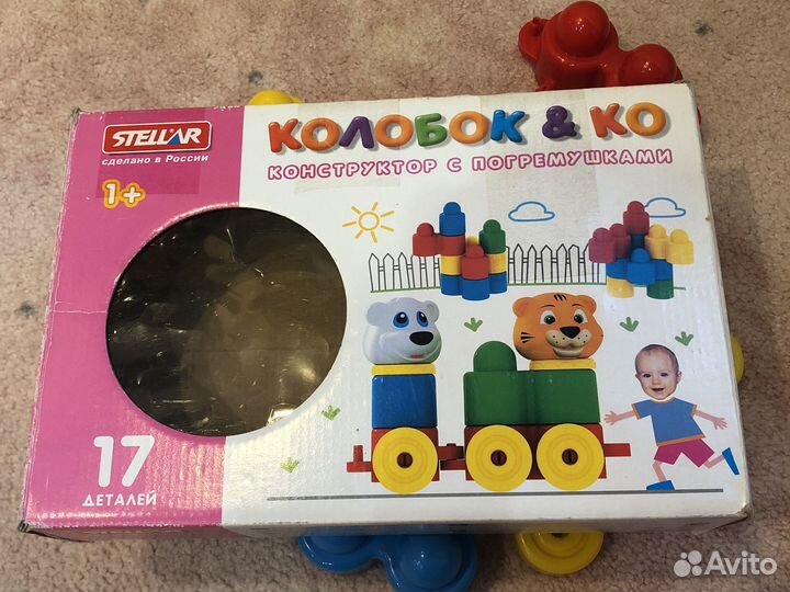 Конструктор с погремушками