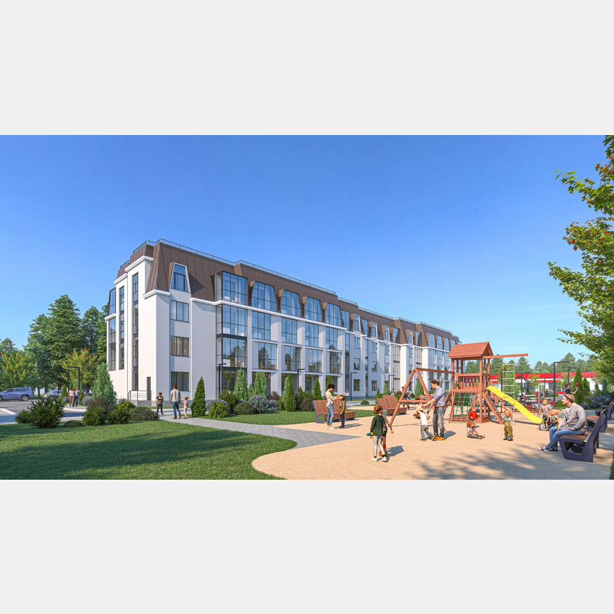 Квартира-студия, 27,7 м², 4/4 эт.