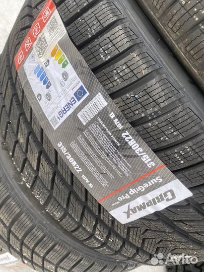 Gripmax SureGrip Pro Winter 295/35 R21 и 315/30 R22