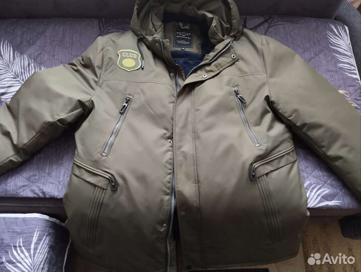 Мужская зимняя куртка 58 размер