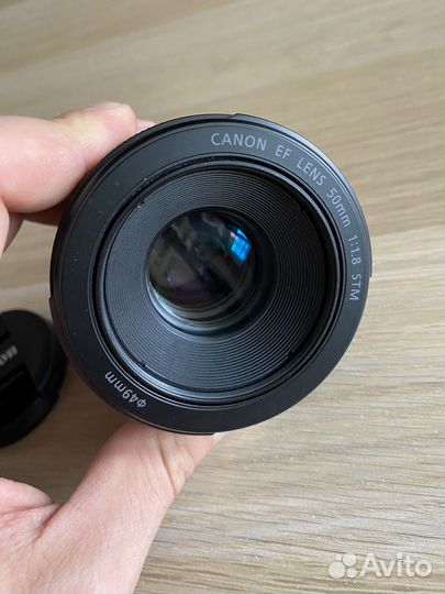Объектив canon ef 50mm f/1.8 stm