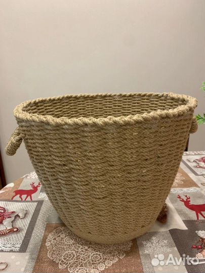 Корзина плетеная