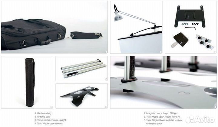 Выставочные баннеры twist 4 шт