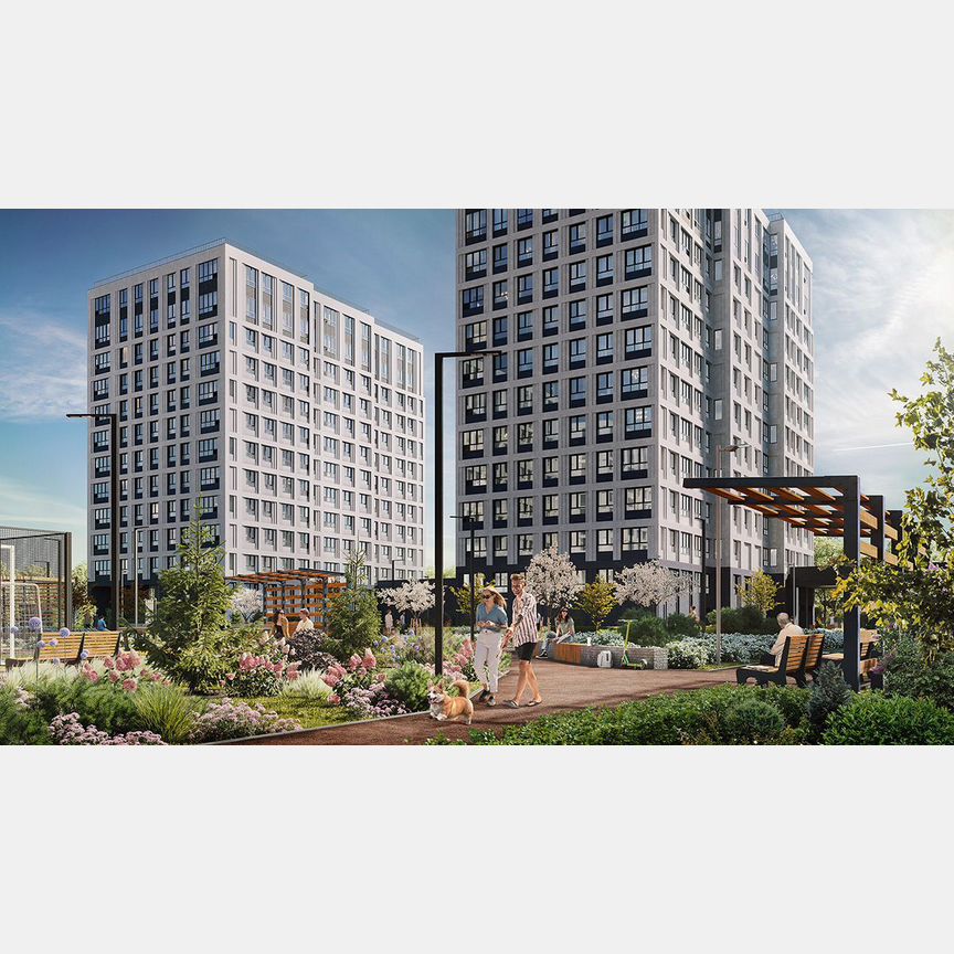 1-к. квартира, 41,2 м², 9/13 эт.