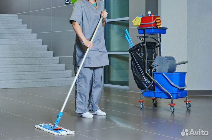 Уборщица(к) в ночь (офисы)