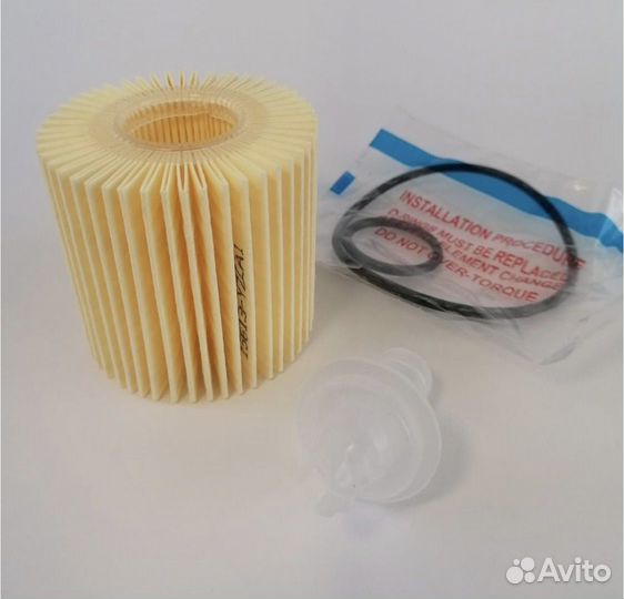 Фильтр масляный оригинальный 04152-yzza1 toyota