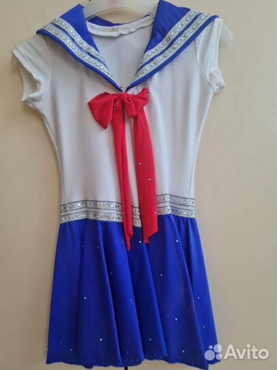 Платье фигурное катание 134- 138