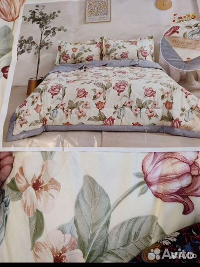 Белье постельное с 2 одеялами Boris