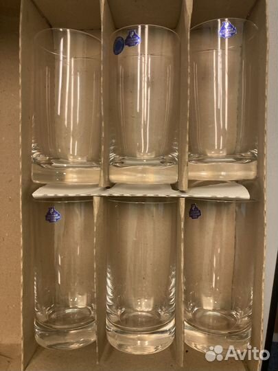Хрустальные стаканы