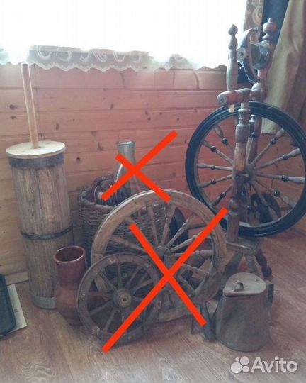 Набор старинных предметов