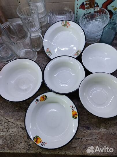 Набор столовой посуды бу