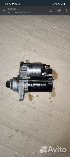 Стартер на volkswagen polo 2013г