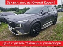 Hyundai Santa Fe 2.2 AMT, 2020, 62 000 км, с пробегом, цена 2 900 000 руб.