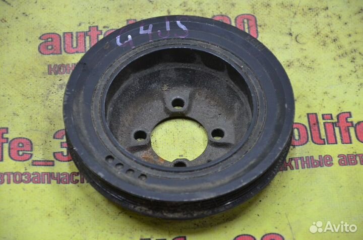 Шкив коленвала hyundai santa FE G4JS 2.4