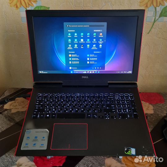 Dell Inspiron 7577 GTX 1060 6Gb + 3диска W11+Linux