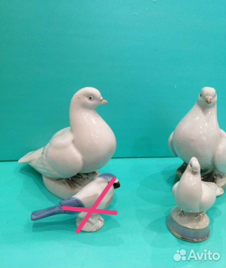 Статуэтки птиц, Старая Гжель