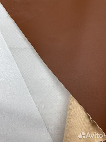 Экокожа коричневая