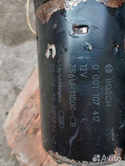 Стартер ford fiesta