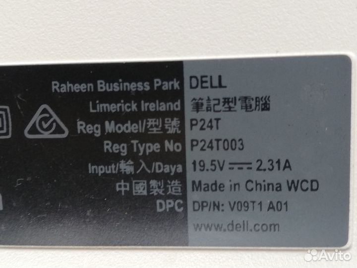 Нетбук Dell Inspiron P24T003