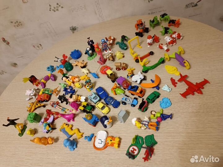 Игрушки из киндера 90-х