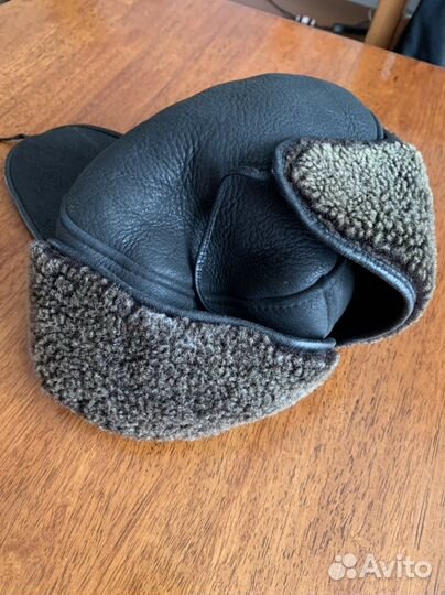 Шапка ушанка мужская