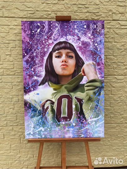 Портрет по фото на холсте/Печать фото на холсте