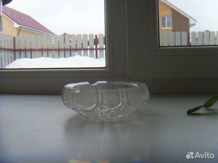 Хрустальная пепельница СССР