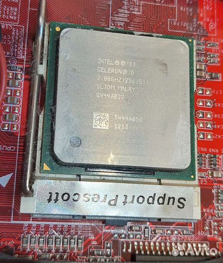 Материнская плата Biostar p4tse ver.7.0 + протс