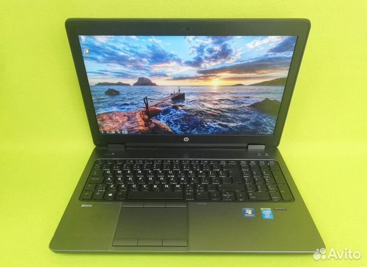 Ноутбук HP i7/12 ram/Ssd/Full Hd матовый/nvid 2Gb