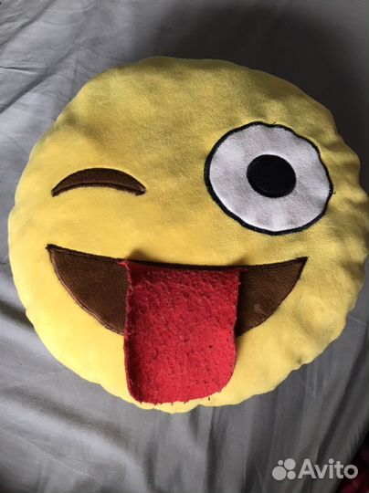 Подушка смайлик