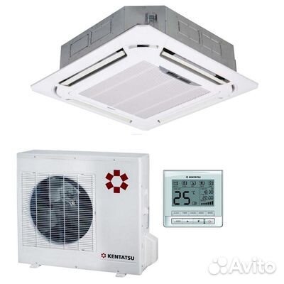 Кассетный кондиционер Kentatsu ksvt70hfan1/ksuta70