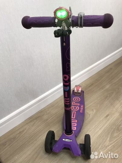 Самокат детский трехколесный бу