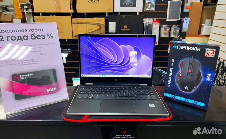 Мощный ноутбук трансформер HP x360 в идеале
