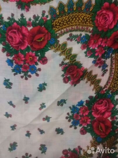 Старинный платок СССР