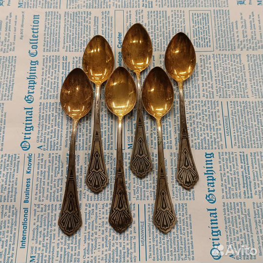 Серебряные чайные ложки