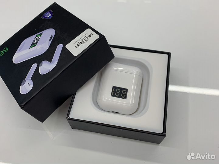 Беспроводные наушники i99 белый 9