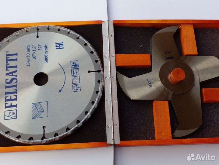 Регулируемые пазовые диски dado Felisatti
