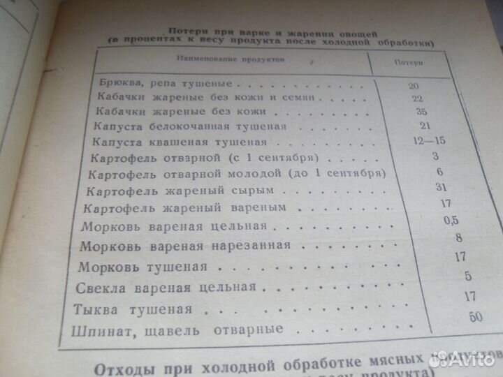 Питание в детском саду-71 год