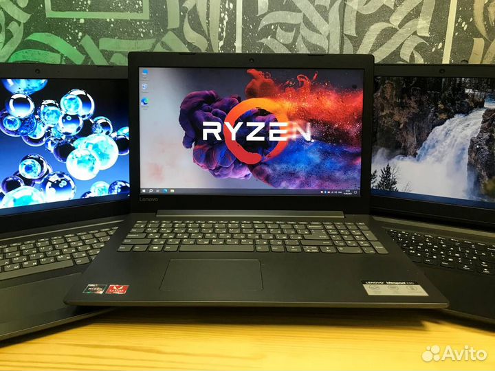 Тонкий ноутбук Lenovo на Ryzen/SSD