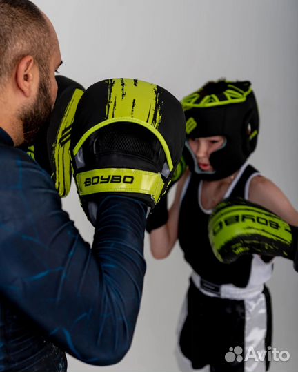 Лапы BoyBo Stain, BPS450, Флекс, черно-зеленый