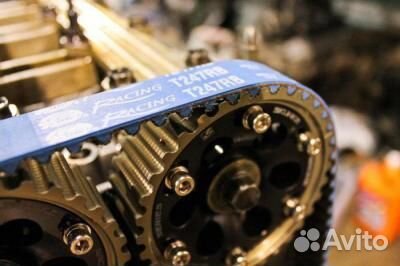 Ремень грм - спортивный Gates blue Toyota 2JZ-GE 2