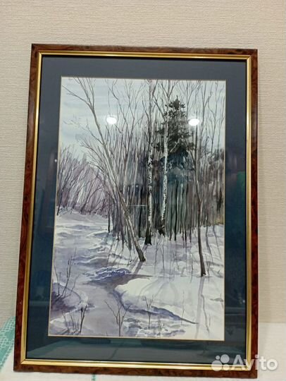 Акварель картина