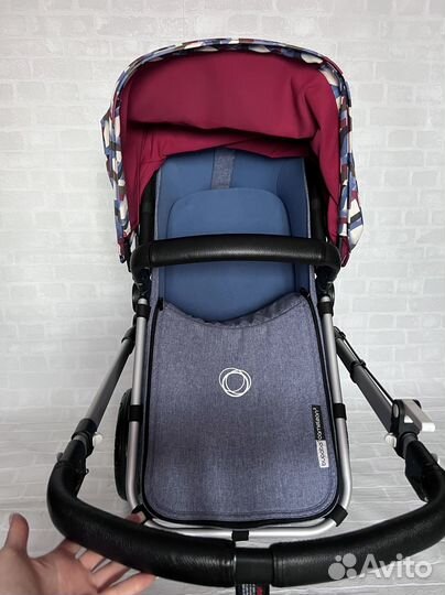 Коляска Bugaboo Cameleon 3+ 3в1 BlueMelange