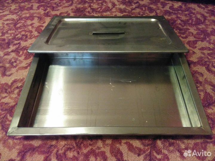 Противень с крышкой (нерж.сталь)