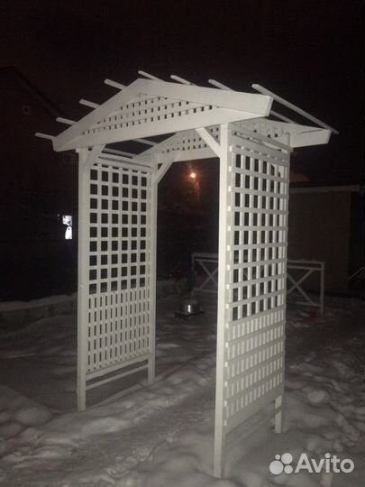 Пергола деревянная