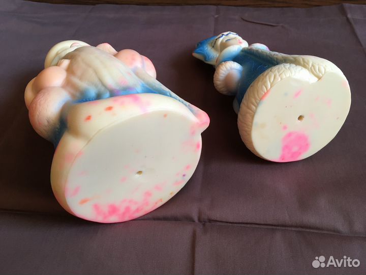 Резиновые Дед Мороз и снегурочка СССР