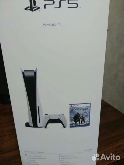 Sony playstation PS5 диск Ростест +GOW Ragnarok