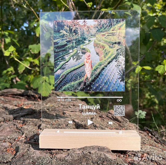 Фоторамка с песней / подарок