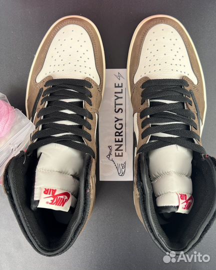 Кроссовки Nike Travis Scott x Air Jordan 1 Retro