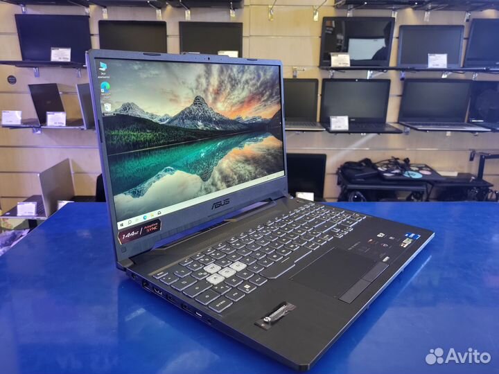 Игровой asus TUF FX506 i5-11400H, RTX3050 4GB